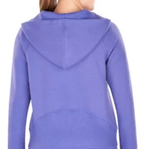 Member's Mark Ribbed Zip Hoodie Periwinkle L - Picture 2 of 8